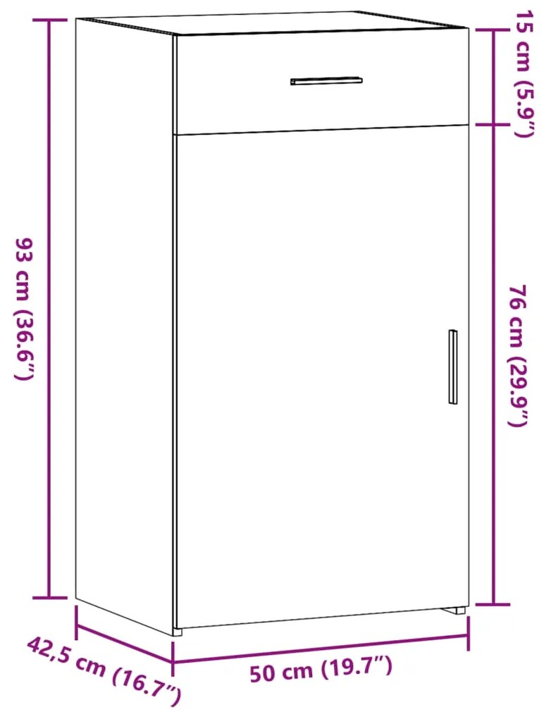 ΝΤΟΥΛΑΠΙ SONOMA ΔΡΥΣ 50X42,5X93 ΕΚ. ΑΠΟ ΕΠΕΞΕΡΓΑΣΜΕΝΟ ΞΥΛΟ 846294