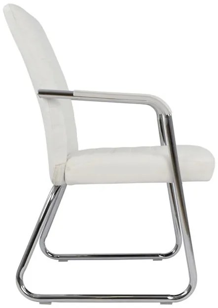 ΠΟΛΥΘΡΟΝΑ DALEY HM1021.02 ΛΕΥΚΗ 55,5x67,5x94 εκ. (4 Τεμμάχια)