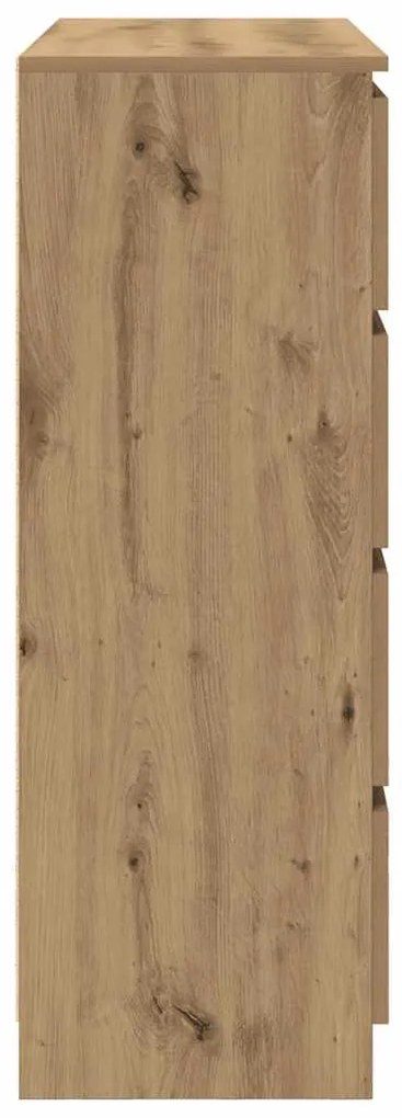 vidaXL Ντουλάπι Δρυς τεχνίτης 100x35x99 εκ. από Επεξεργασμένο Ξύλο