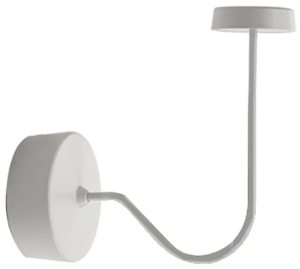 Απλίκα Φωτιστικό Τοίχου 16,6cm LED 4W IP20 2700K Swap Zafferano-LD1015B3-Λευκό LD1015B3