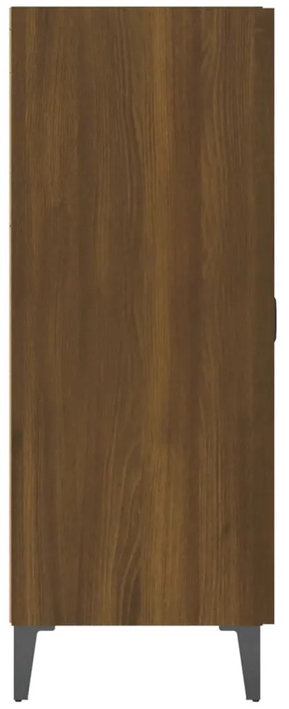 vidaXL Ντουλάπι Καφέ Δρυς 69,5 x 34 x 90 εκ. Επεξεργασμένο Ξύλο