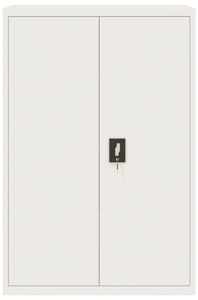vidaXL Αρχειοθήκη Λευκή 90 x 40 x 140 εκ. Ατσάλινη