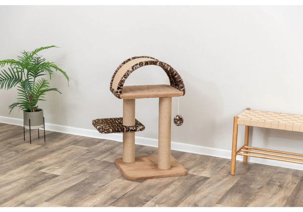 Αποξέστη για Γάτες Trixie Leo Καφέ Ø 48 cm 85 cm