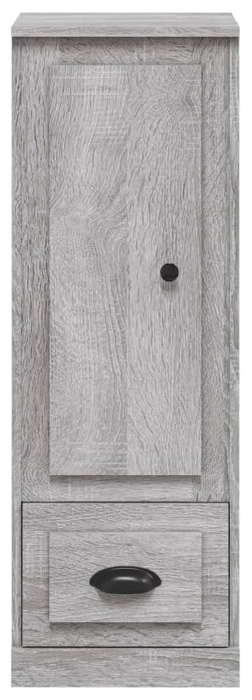 vidaXL Ντουλάπι Γκρι sonoma 36x35,5x103,5 εκ. από Επεξεργασμένο Ξύλο