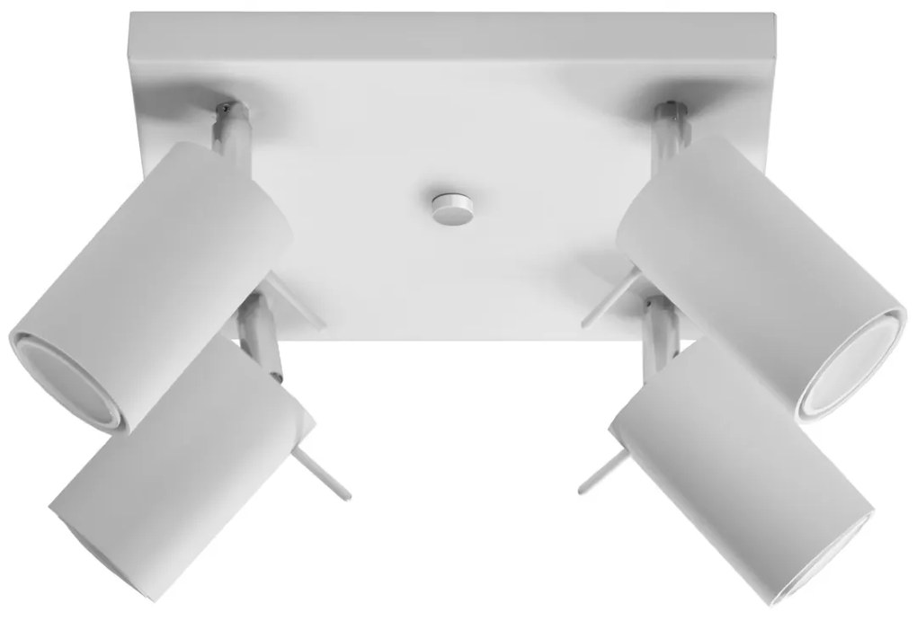 Sollux Φωτιστικό οροφής Ring 4,ατσάλι,4xGU10/40w