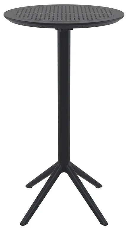 SKY BLACK BAR Φ60Χ108εκ.ΠΤΥΣ/ΝΟ ΤΡΑΠ. ΠΟΛ/ΝΙΟΥ SIESTA Φ60Χ108εκ.