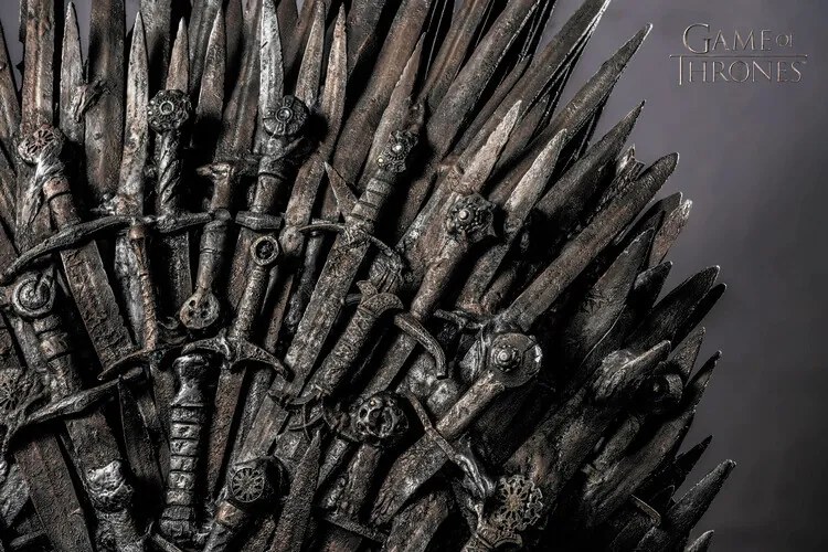 Εικονογράφηση Game of Thrones - Iron throne