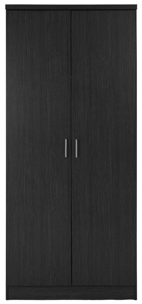 Ντουλάπα JENNA Δίφυλλη Ανοιγόμενη Zebrano 80x43x181 εκ. 80x43x181 εκ.