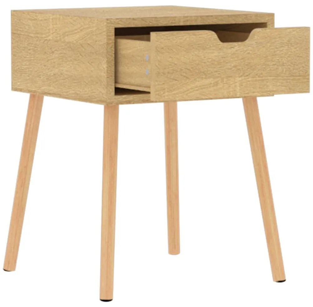 vidaXL Κομοδίνο Sonoma Δρυς 40 x 40 x 56 εκ. από Επεξεργασμένο Ξύλο