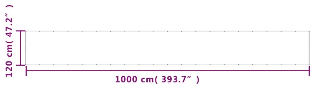 ΔΙΑΧΩΡΙΣΤΙΚΟ ΒΕΡΑΝΤΑΣ ΜΠΕΖ 120X1000ΕΚ 100% ΠΟΛ. ΎΦΑΣΜΑ OXFORD 4000188