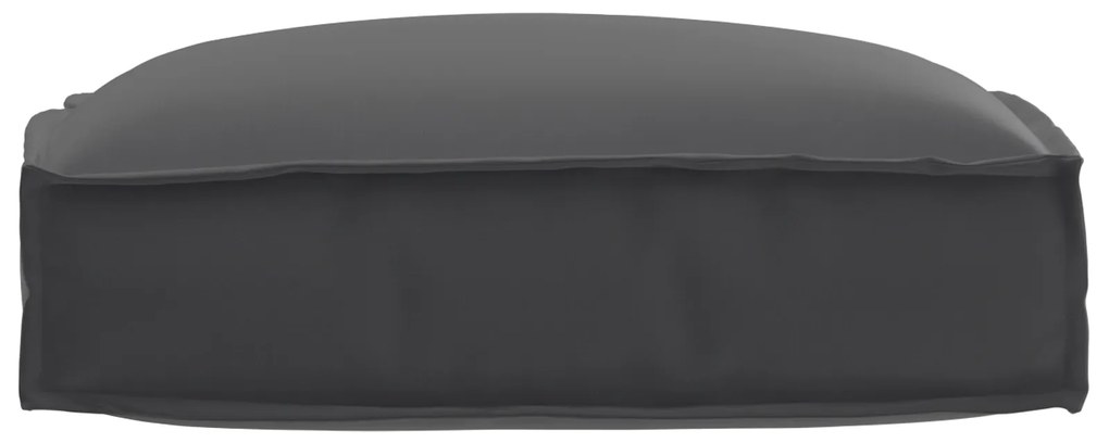 vidaXL Μαξιλάρι Παλέτας για Καθίσμα , Μαύρο, 50x50x12 εκ., Ύφασμα Oxford