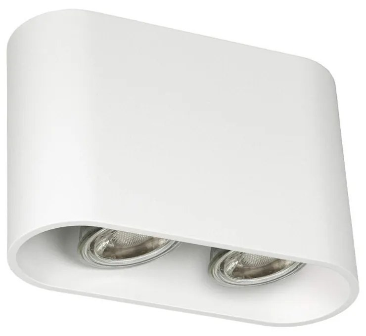 Φωτιστικό Οροφής - Σποτ White 160mmX110mm VK/03108CE/W VKLed Aluminium