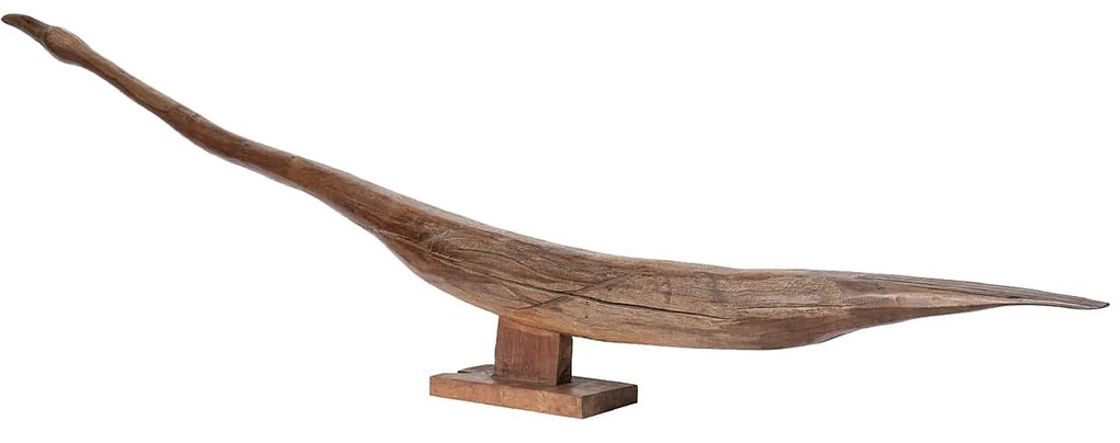 Artwork/Sculpture S Line 1.67m ξυλόγλυπτη αντίκα πουλί S1029-00N3