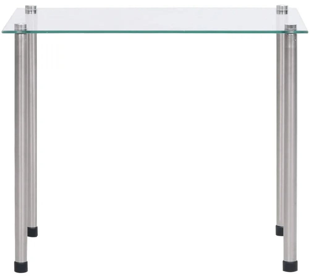 vidaXL Τραπεζάκια Ζιγκόν Σετ 3 τεμ. Διαφανή από Ψημένο Γυαλί