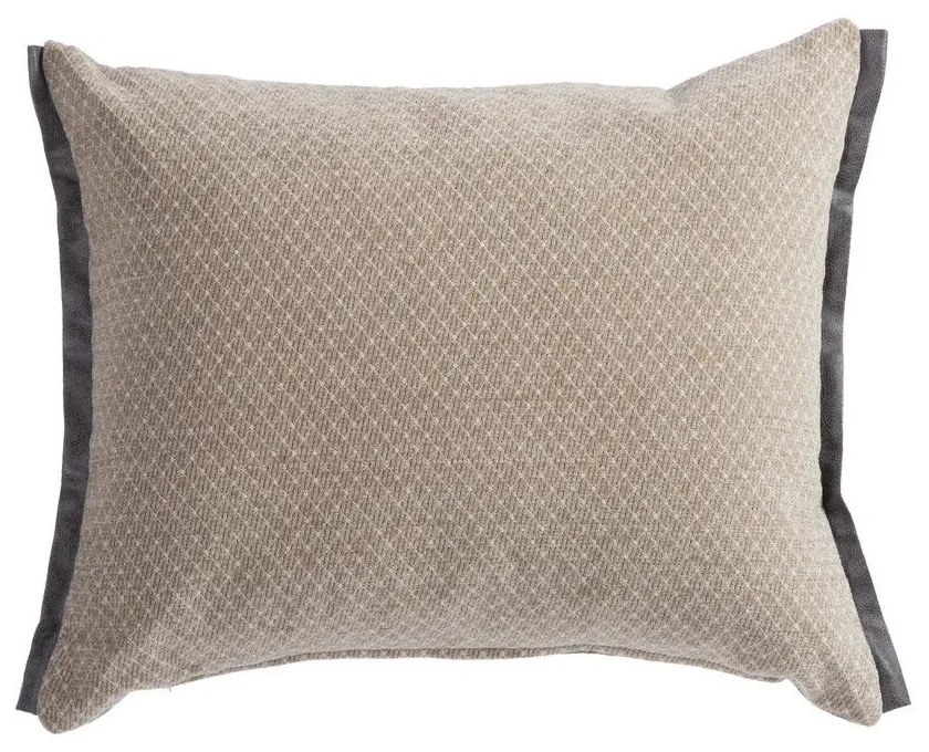 Μαξιλάρι Διακοσμητικό (Με Γέμιση) Brand Beige Nef-Nef 40X55 Cotton-Polyester