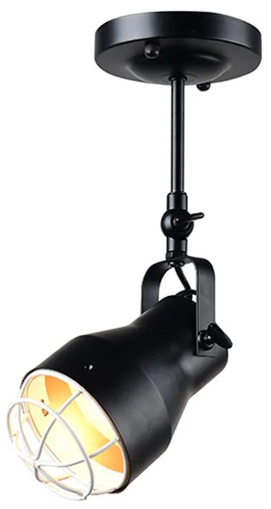 Σποτ Μονόφωτο Aca Dakota EG169901CB Black Matt