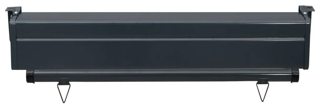 vidaXL Σκίαστρο Βεράντας Πλαϊνό Κόκκινο 80 x 250 εκ.