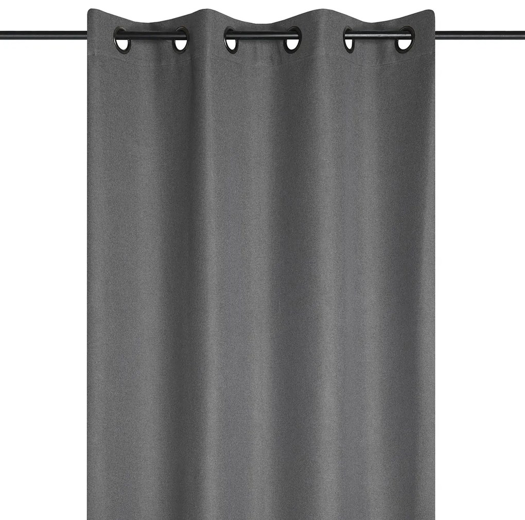 Κουρτίνα (140x260) Με Τρουκς S-F Portland Souris R6C814003