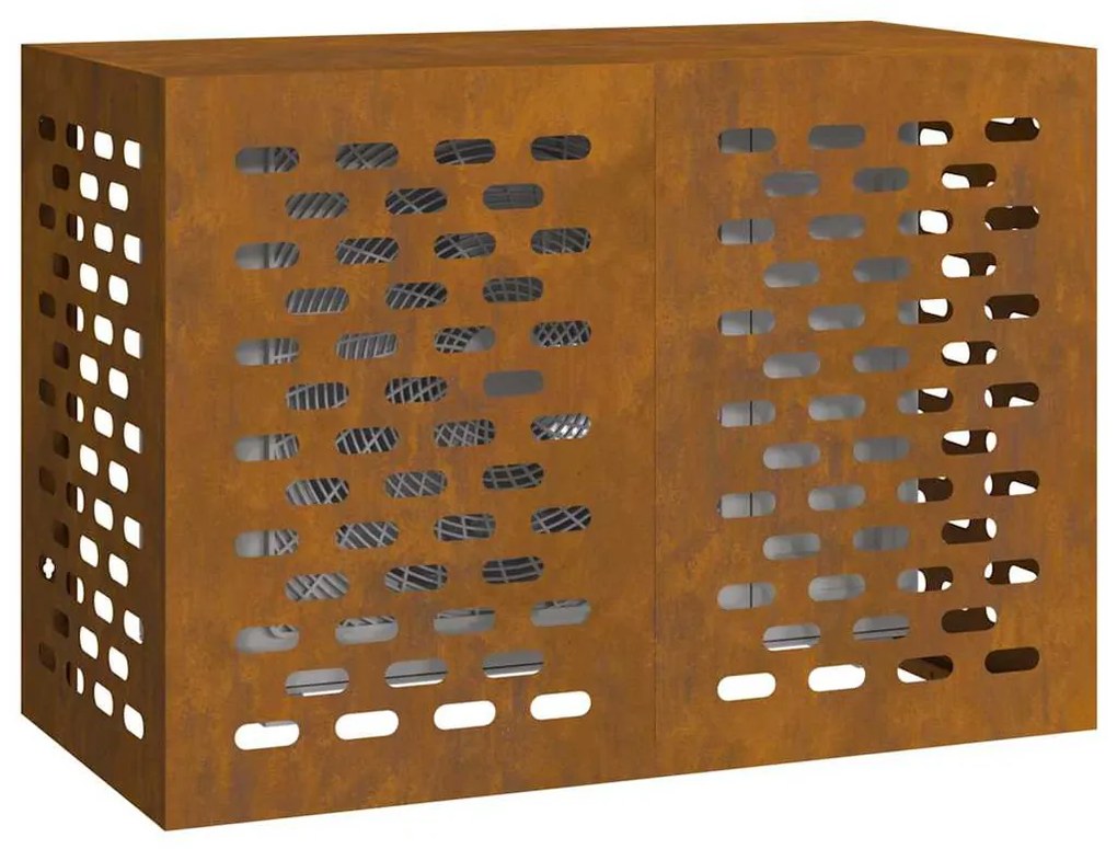 vidaXL Κάλυμμα κλιματιστικού Σκ rusty 100 x 50 x 70 cm