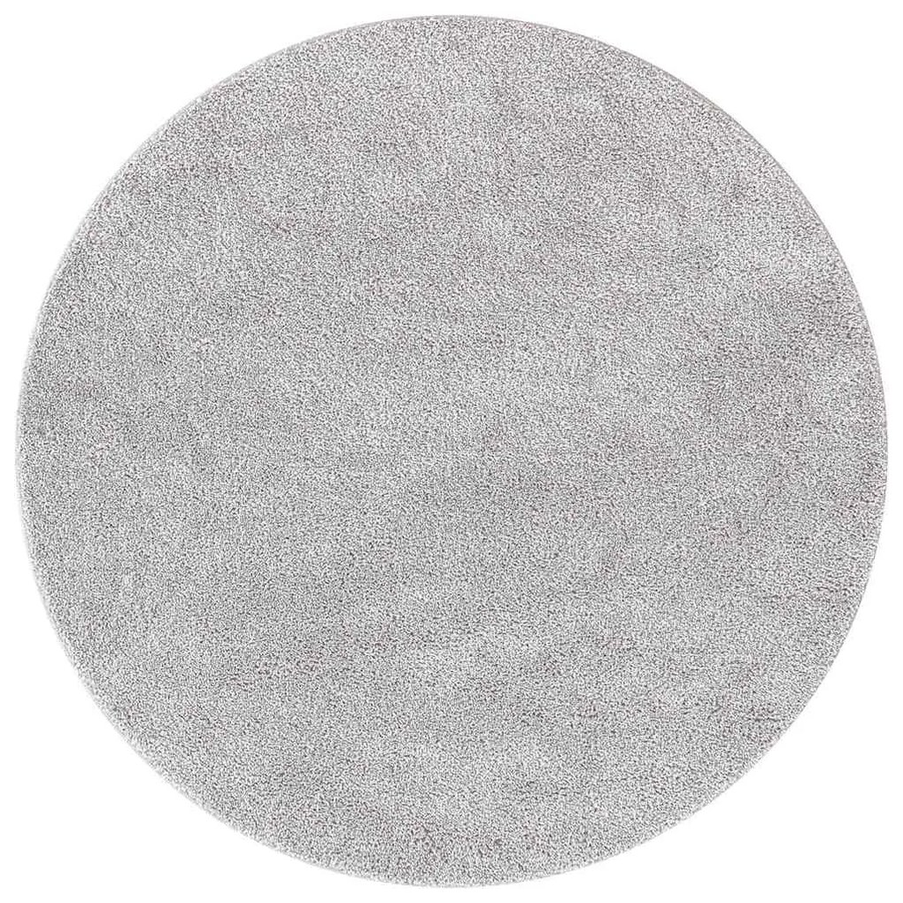 vidaXL Χαλί Γκρι 120 x 120 cm Πολυπροπυλένιο