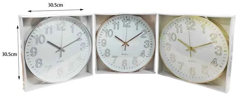 Ρολόι Τοίχου Ø30cm – Wall Clock Ø30cm