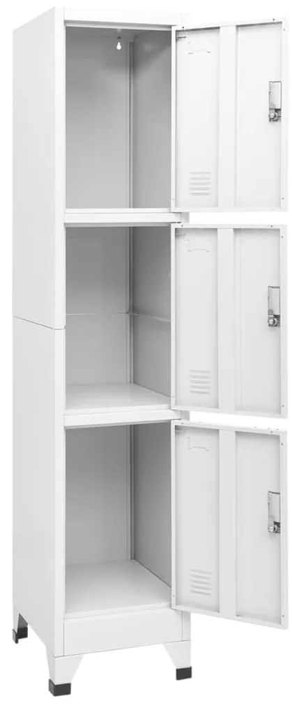 vidaXL Φοριαμός 38 x 45 x 180 εκ. με 3 Τμήματα