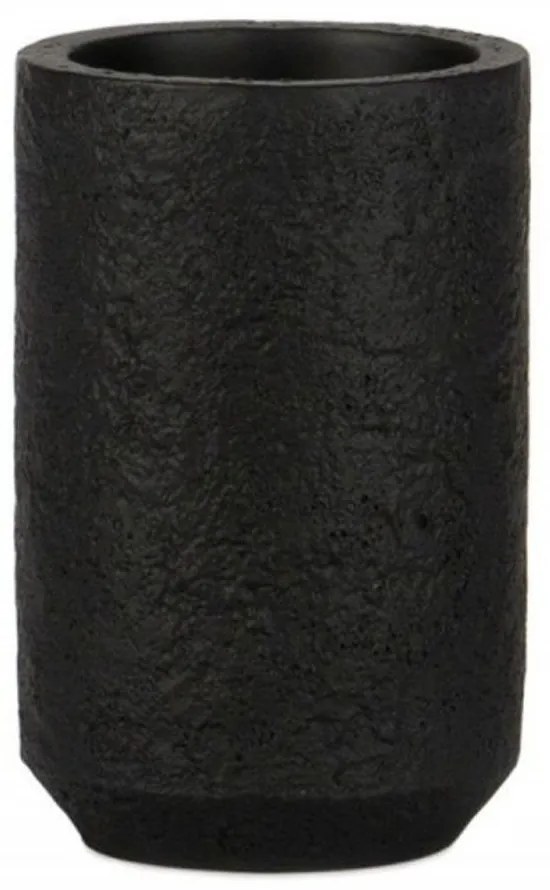 Ποτηροθήκη AH-BA72083 7x11cm Black Slate Effect Andrea House Polyresin
