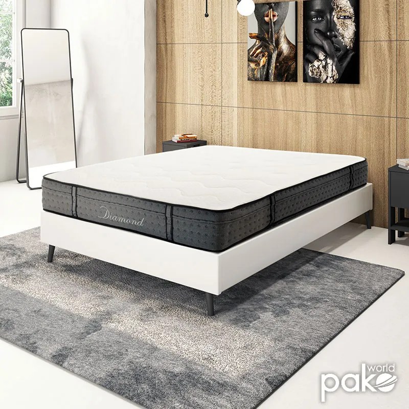 Στρώμα Diamond pakoworld pocket spring+ gel memory foam 25-27cm 160x200εκ - 100-000010