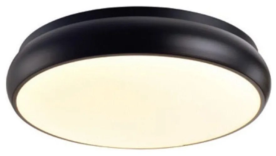 Πάνελ Led V27LEDC40BK 32W 2560lm 3000K D40XH8 Black Aca Decor Round Μέταλλο