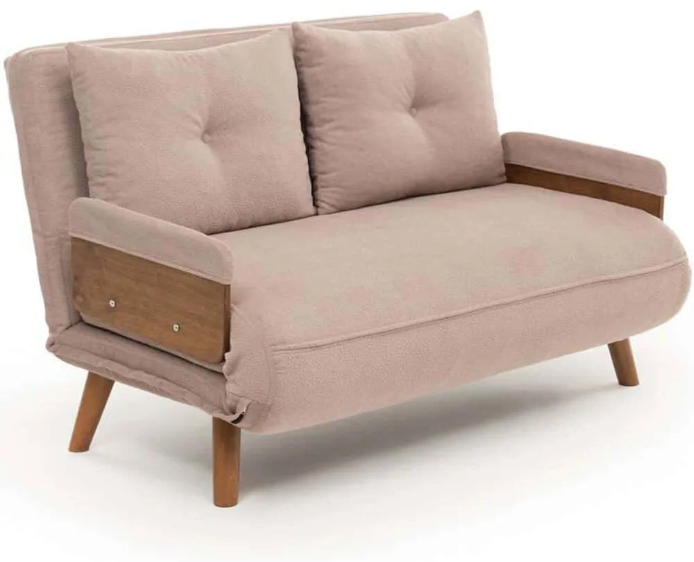 Καναπές - Κρεβάτι Διθέσιος Cosmo 859FTN2727 120x78x82cm Mink