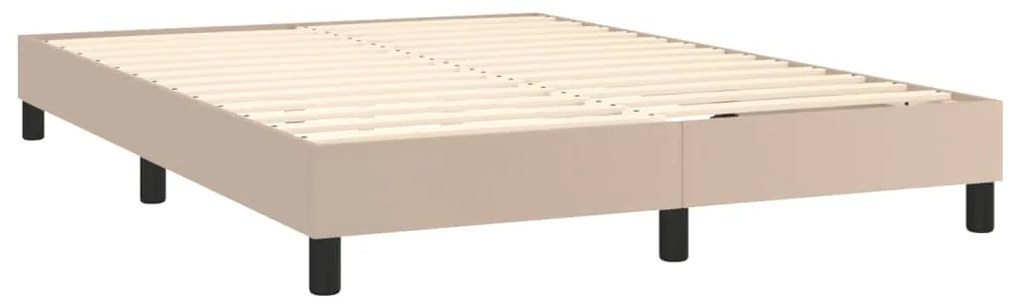 ΠΛΑΙΣΙΟ ΚΡΕΒΑΤΙΟΥ BOXSPRING ΚΑΠΟΥΤΣΙΝΟ 140X200ΕΚ. ΣΥΝΘΕΤ. ΔΕΡΜΑ 3120705