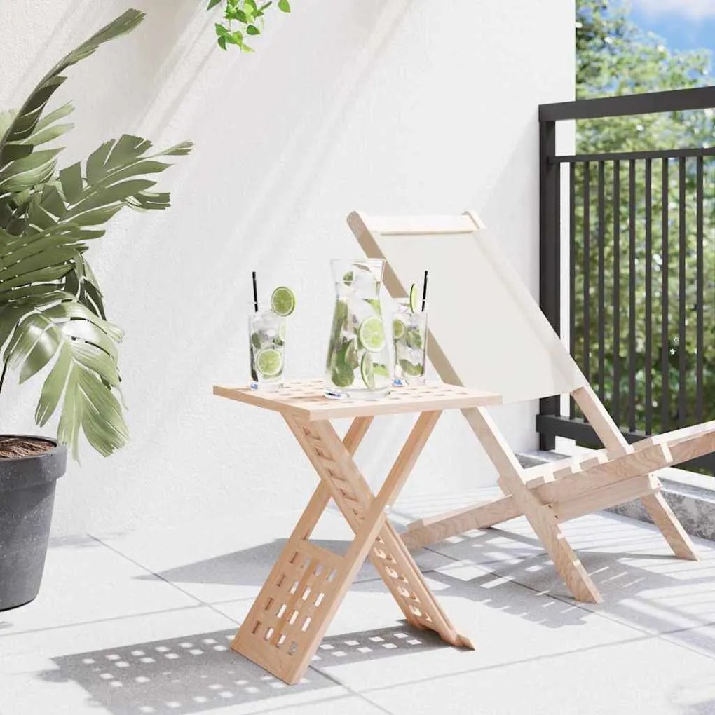 vidaXL Τραπεζάκι σαλονιού Καφέ 33 x 33 x 40.5 εκ Μασίφ ξύλο καρυδιάς