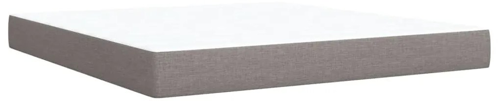 ΚΡΕΒΑΤΙ BOXSPRING ΜΕ ΣΤΡΩΜΑ TAUPE 180X200 ΕΚ. ΥΦΑΣΜΑΤΙΝΟ 3290578