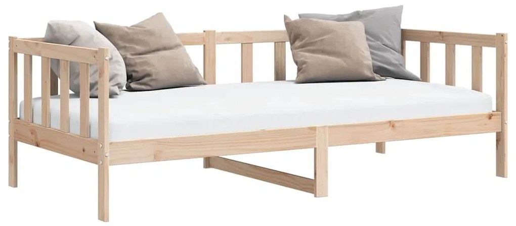 vidaXL Καναπές Κρεβάτι από Μασίφ Ξύλο Πεύκου 90 x 200 εκ.