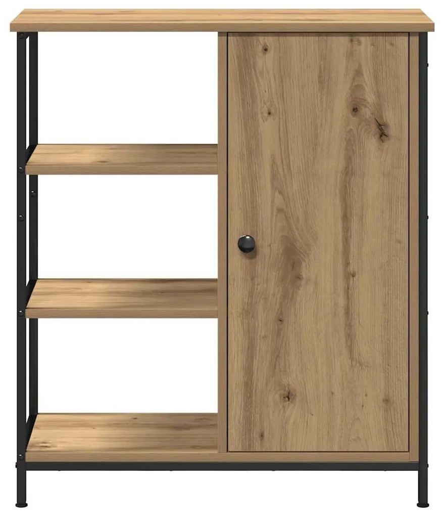 vidaXL Πλαϊνό γραφείο artisan δρυς 70 x 30 x 80 εκ. Επεξεργασμένο ξύλο