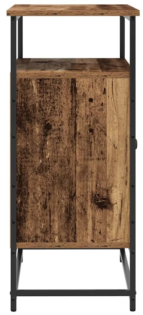 vidaXL Πλαϊνό γραφείο Παλαιό ξύλο 69 x 35 x 80 εκ Επεξεργασμένο ξύλο