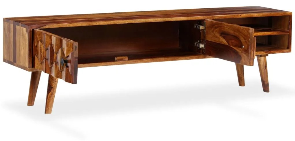 vidaXL Έπιπλο Τηλεόρασης 140 x 30 x 40 εκ. από Μασίφ Ξύλο Ακακίας