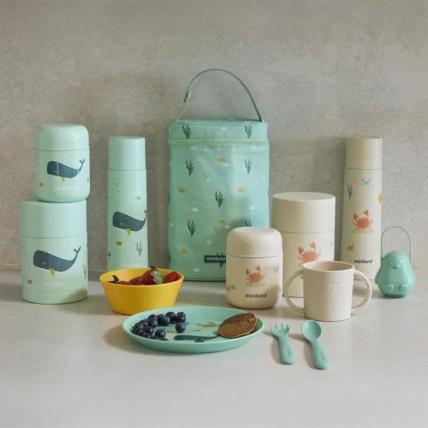 THERMOS φαγητού MINILAND FOOD 600ML OCEAN CRAB