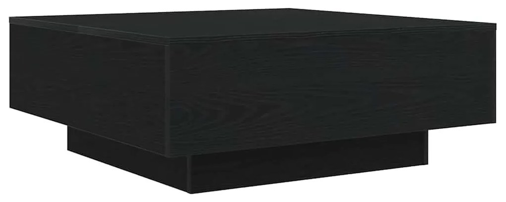 vidaXL Τραπεζάκι Σαλονιού Μαύρη δρυς 80 x 80 x 31 cm