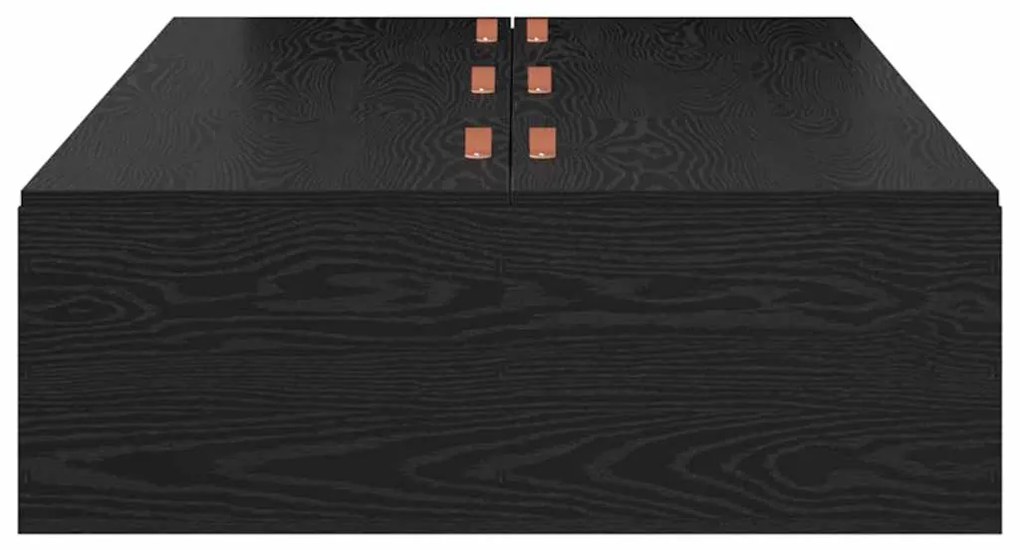 vidaXL Σκελετός Κρεβατιού Μαύρη δρυς 200 x 100 x 31.5 εκ.
