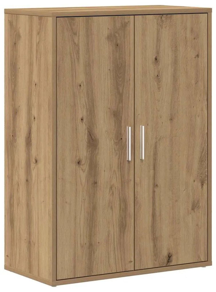 vidaXL Πλαϊνό γραφείο artisan δρυς 60 x 31 x 84 εκ. Επεξεργασμένο ξύλο