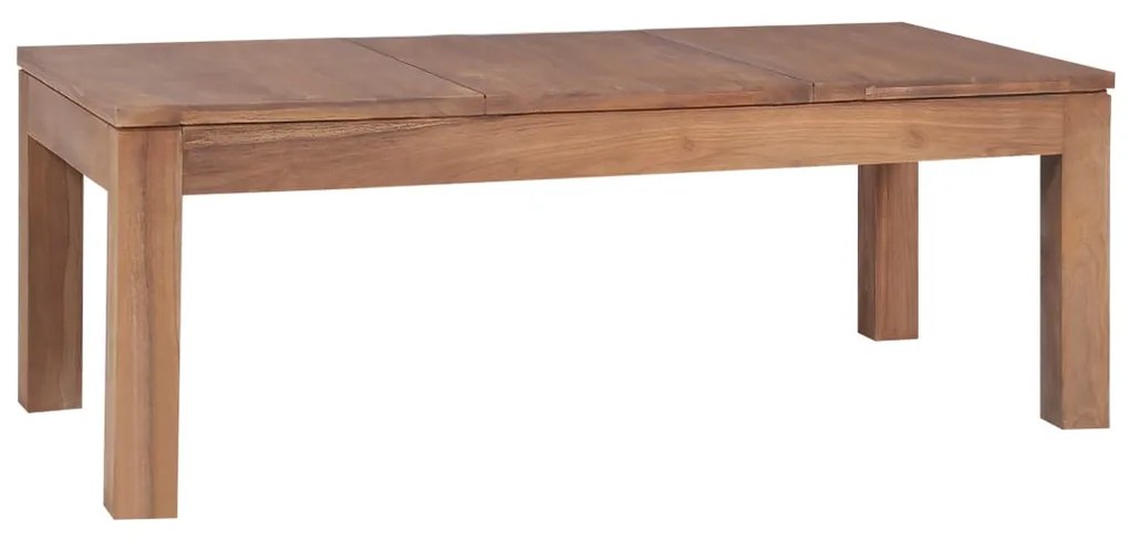 vidaXL Τραπεζάκι Σαλονιού 110 x 60 x 40 εκ. Ξύλο Teak/Φυσικό Φινίρισμα