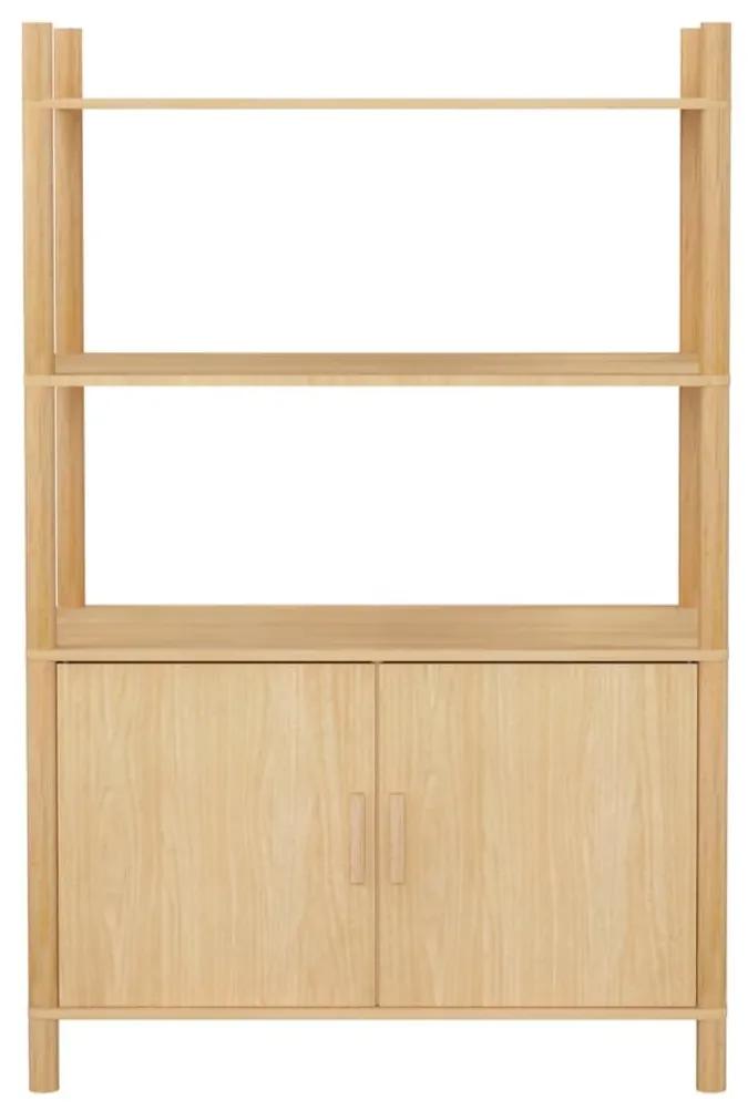 Συρταριέρα 80x40x121 εκ. από Επεξεργασμένο Ξύλο - Καφέ