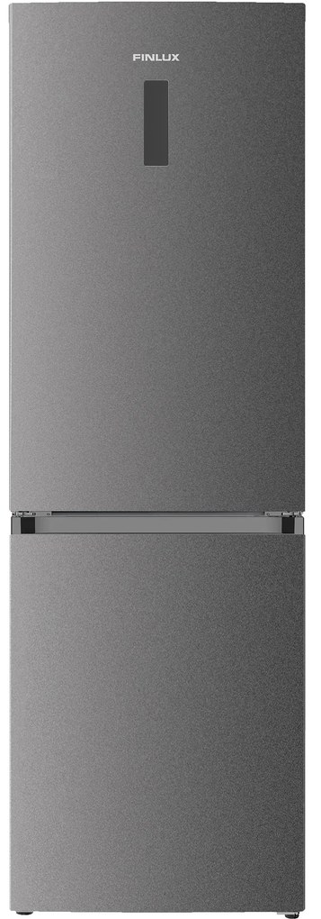 Finlux FBN290DXX Ψυγειοκαταψύκτης 290 l , E , No Frost , Inox , Υ185xΠ59.5xΒ60εκ.