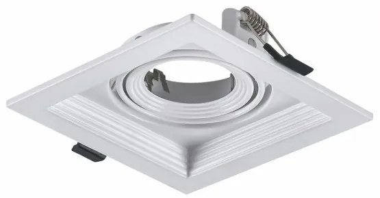 Σποτ Φωτιστικό Χωνευτό Reflector GU10 IP20 Aca-XMGU1W-Λευκό XMGU1W