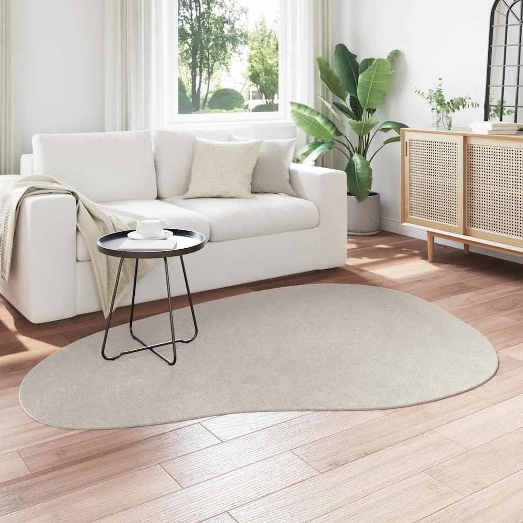 vidaXL Χαλί Άμμος 140 x 200 cm Πολυεστέρας