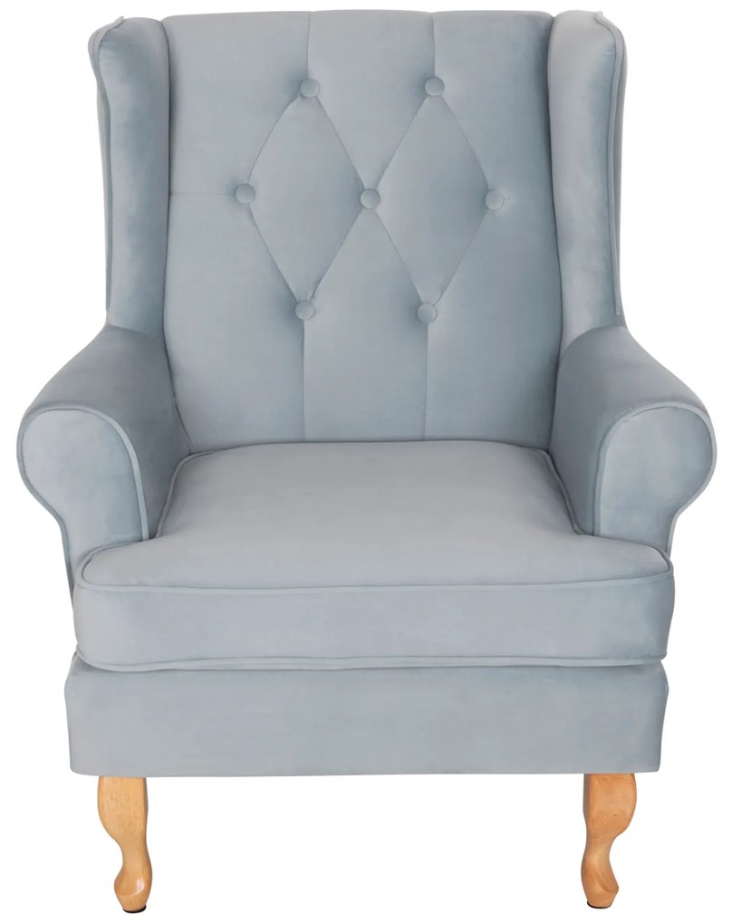 ΠΟΛΥΘΡΟΝΑ ΜΠΕΡΖΕΡΑ BRANDON HM3073.31 BABY BLUE ΒΕΛΟΥΔΟ-ΠΟΔΙΑ ΣΕ ΦΥΣΙΚΟ 82,5x80x104Υεκ