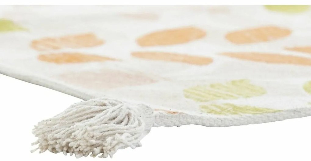 Χαλί DKD Home Decor Μπεζ Πολύχρωμο Φύλλο φυτού (160 x 230 x 1 cm)