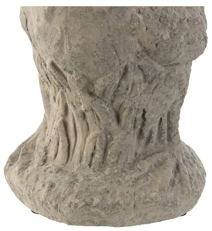 Διακοσμητική Φιγούρα Home ESPRIT Γκρι Κότα Παλαιωμένο φινίρισμα 17 x 12 x 22 cm