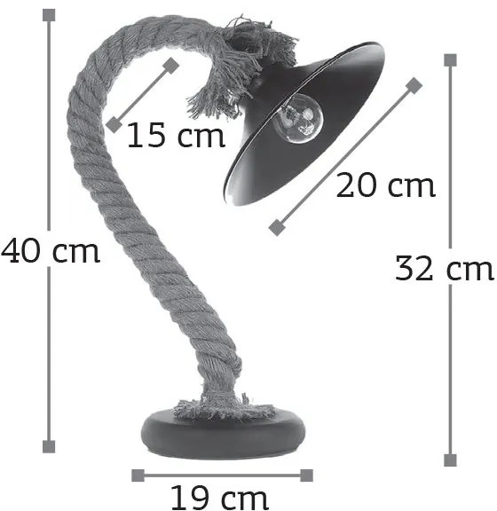 Επιτραπέζιο φωτιστικό InLight 3438-Λευκό